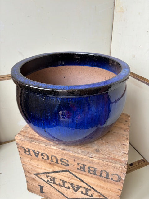 Large Glazed Pot